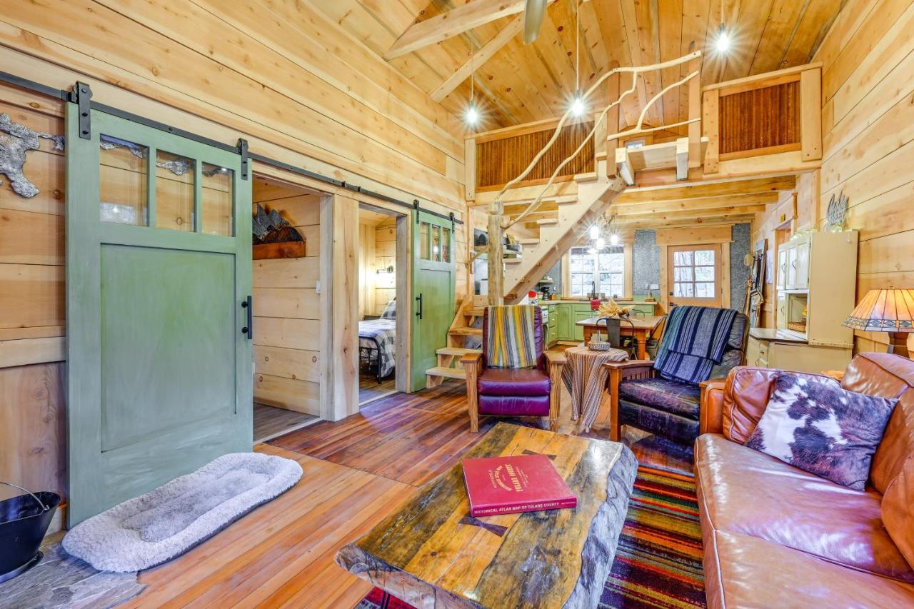 Enchanting Creekside Cabin Near Kings Canyon Park! Badger Exterior foto