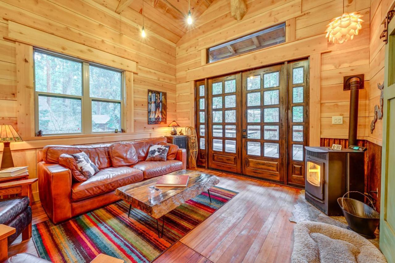 Enchanting Creekside Cabin Near Kings Canyon Park! Badger Exterior foto